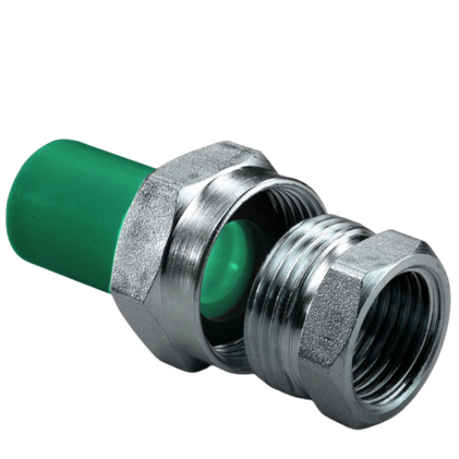 муфта комбинированная разъемная пп d63-2″вр green antifire