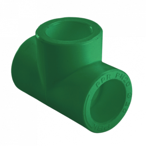 тройник пп d32х32х32 antifire green